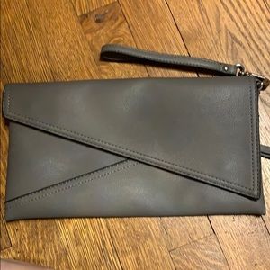 Charming Charlie’s Grey Clutch
